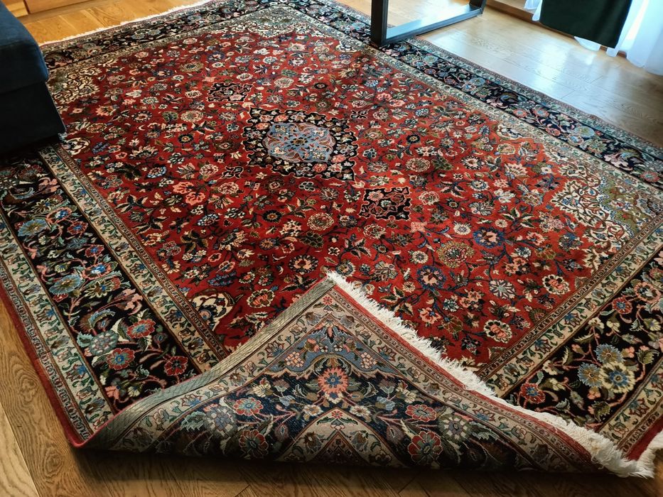 Dywan wełna kaszmir Teheran , ręczna robota  certyfikat promocja