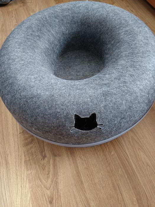 Legowisko filcowe tunel budka dla kota 60 cm