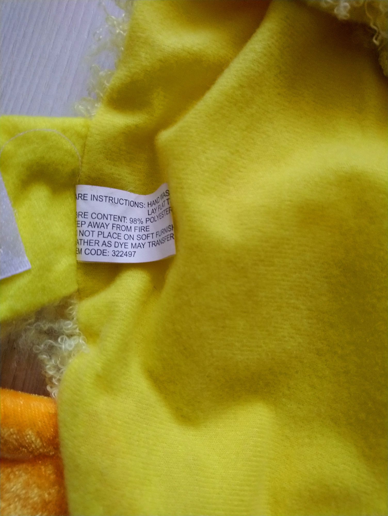 Одяг Качка жовта для песика собачки М розмір