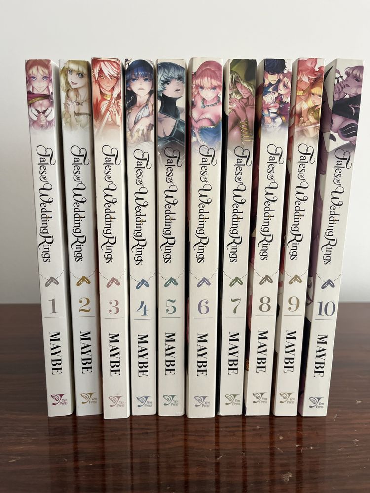 Manga- Tales of Wedding Rings Vol 1 a 10 | Excelente Estado!