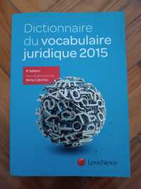 Dictionnaire du vocabulaire juridique