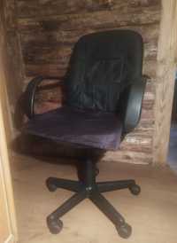 Fotel obrotowy skórzany krzesło obrotowe