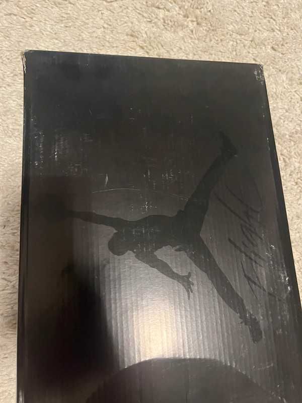 Nowość*NowyJordan4NikeAir4 BlackunisexTrampki 37.5