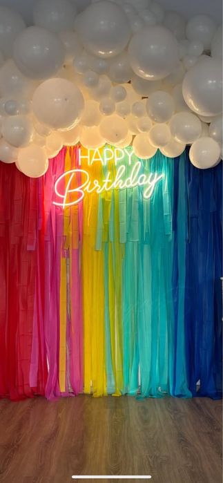 Ścianka balonowa / ścianki balonowe | Girlandy | Ozdoby z balonów