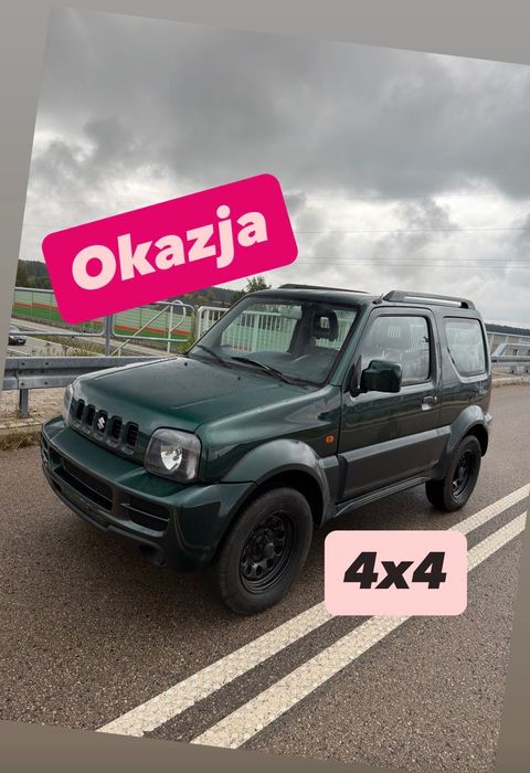 Suzuki Jimny Suzuki Jimny 4x4 super stan 1.3 benzyna