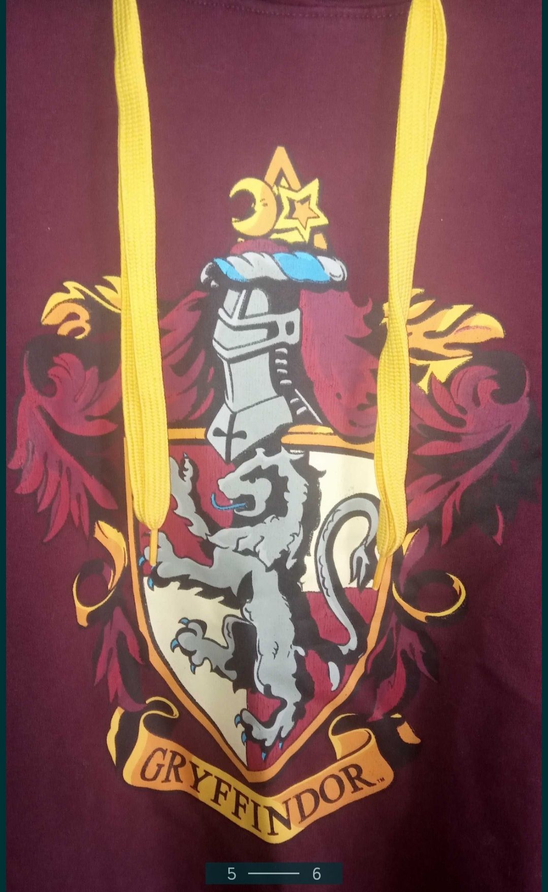 HarrySinsay Harry Potter bluza z kapturem XS-S wzr 156-170