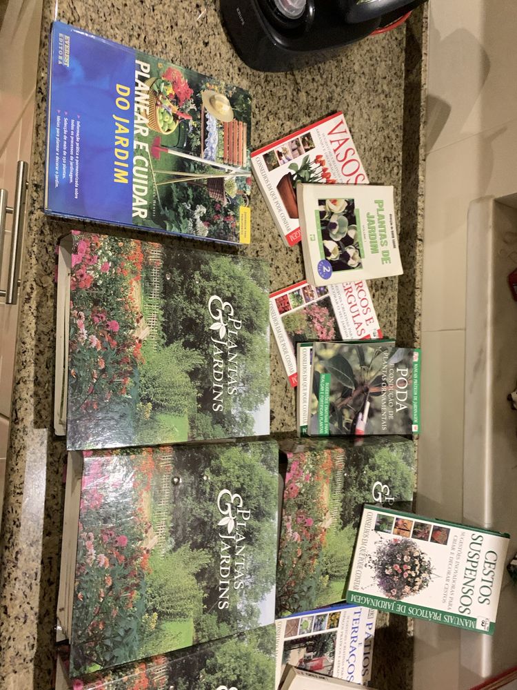 Coleção Livros Jardinagem