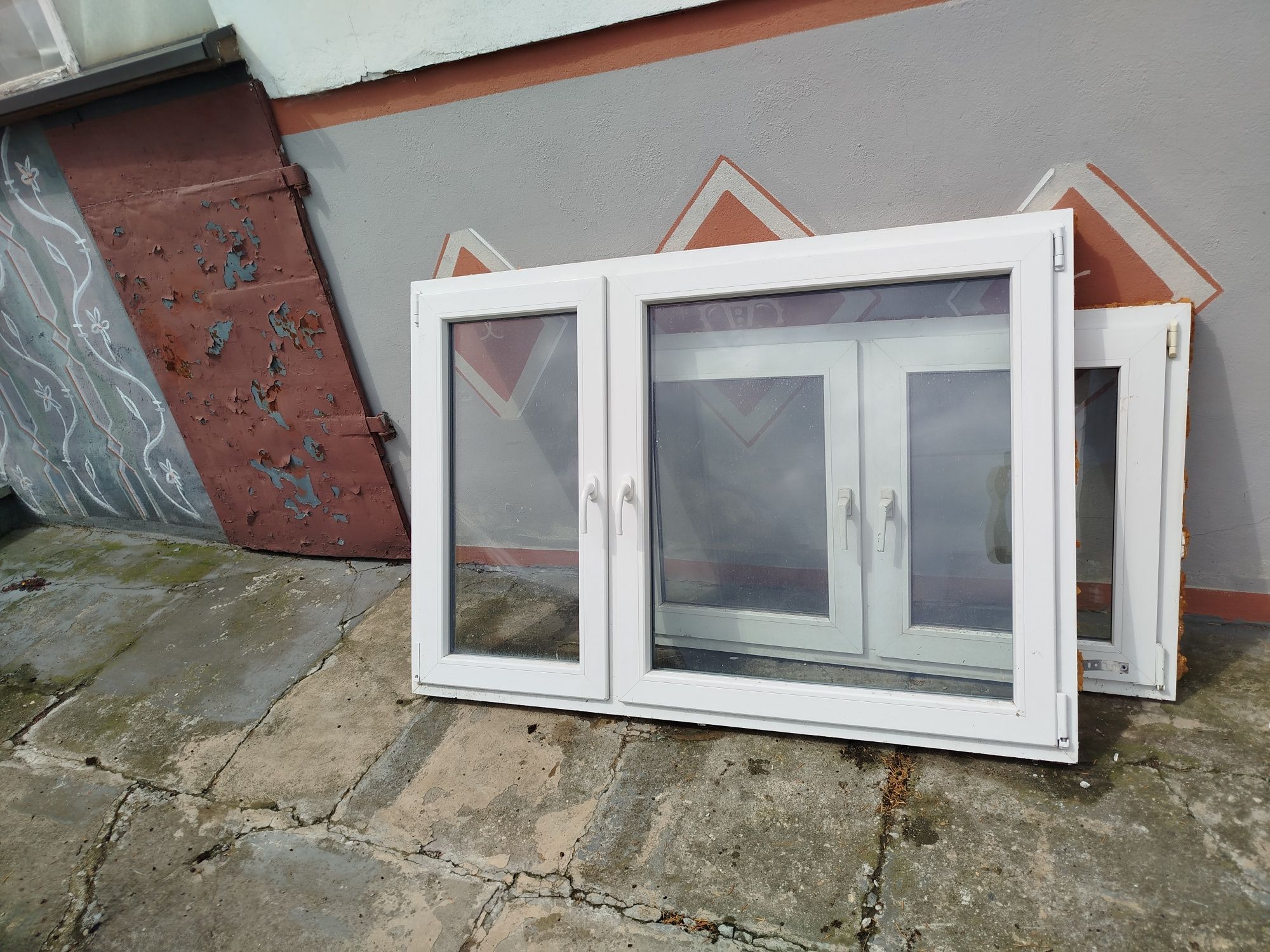 Okno plastikowe 163x113