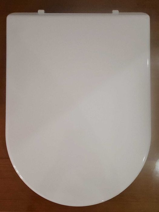 Tampo de sanita Induza/Saninduza - modelo Alfa - Duroplast branco