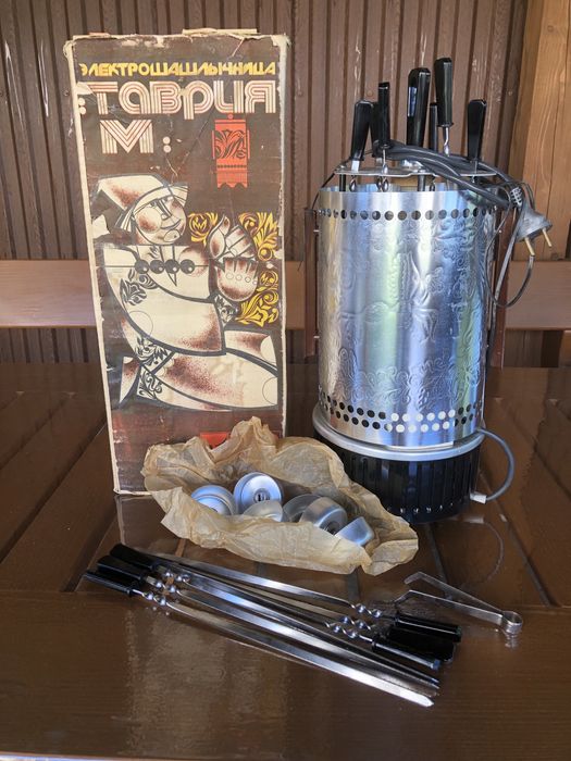 Електрошашлична на 6 шомпурів