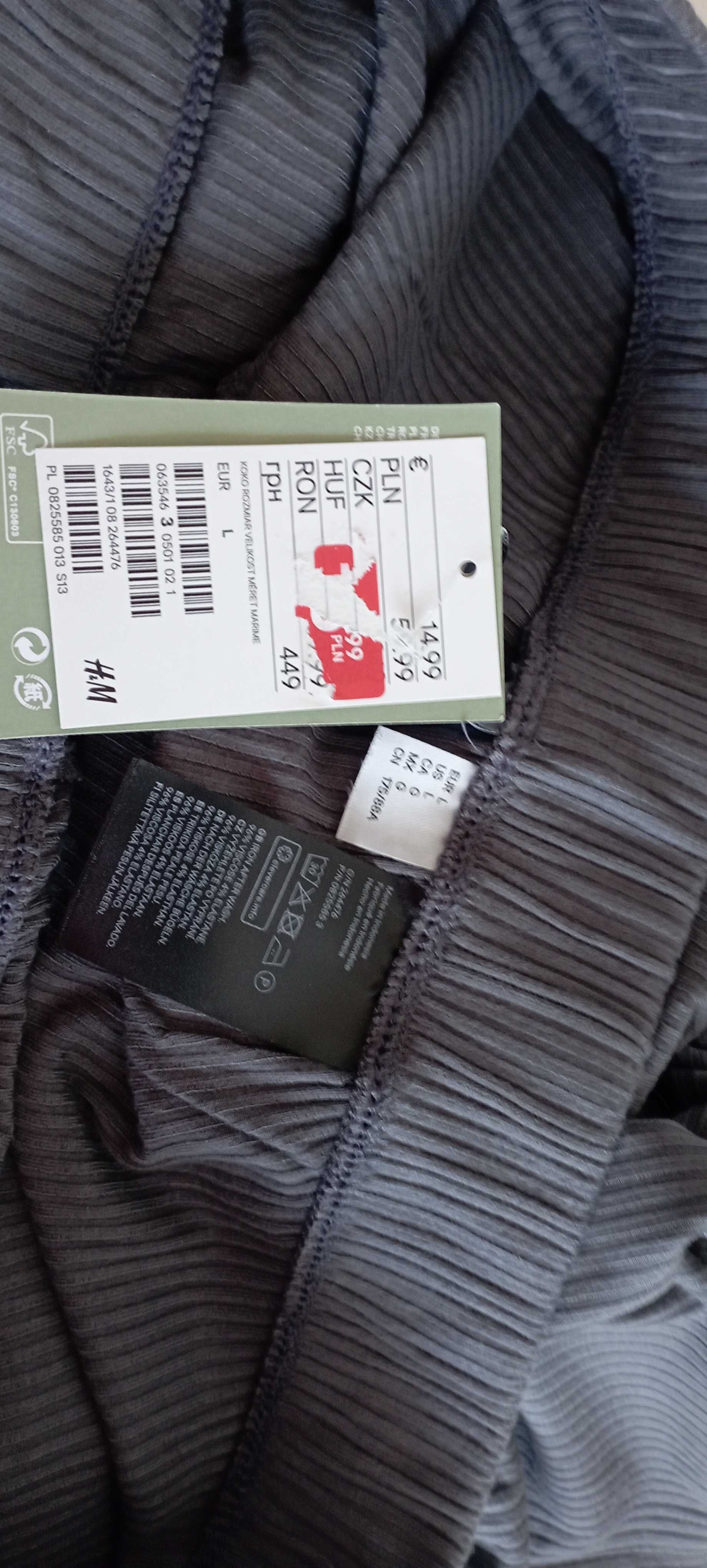 H&M Nowe spodnie prazkowane 42 44