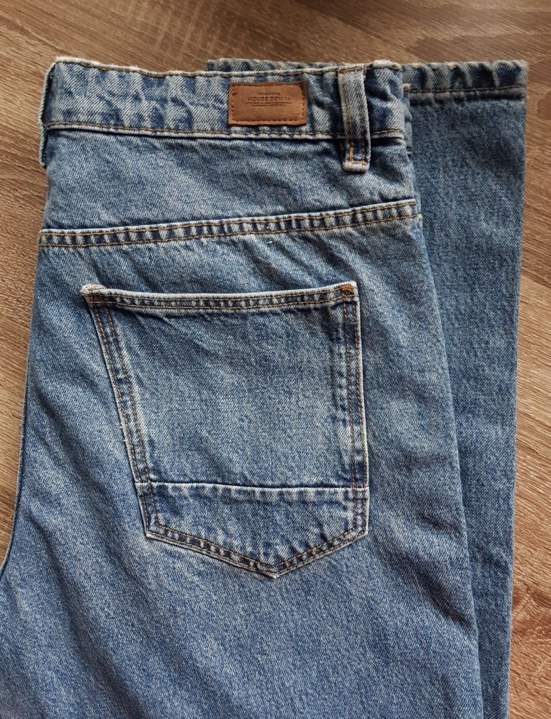 jeansy vintage nowe nieużywane house rozmiar 30/32 S 36 M 38