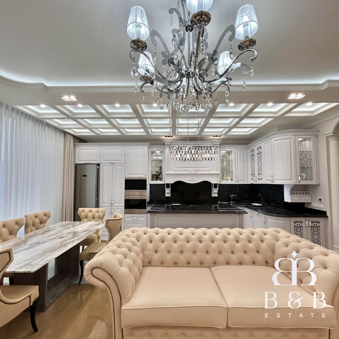 Без комиссии!! Двухкомнатная квартира 105м2, Французский бульвар