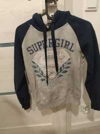 Bluza Supergirl rozmiar m(7-9lat) junior