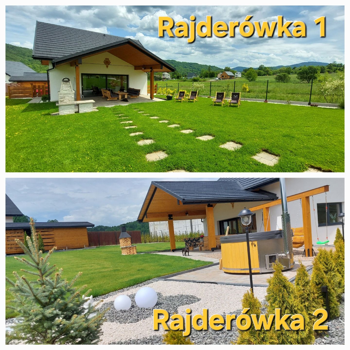 Nowo otwarty obiekt w górach Rajderówka 2