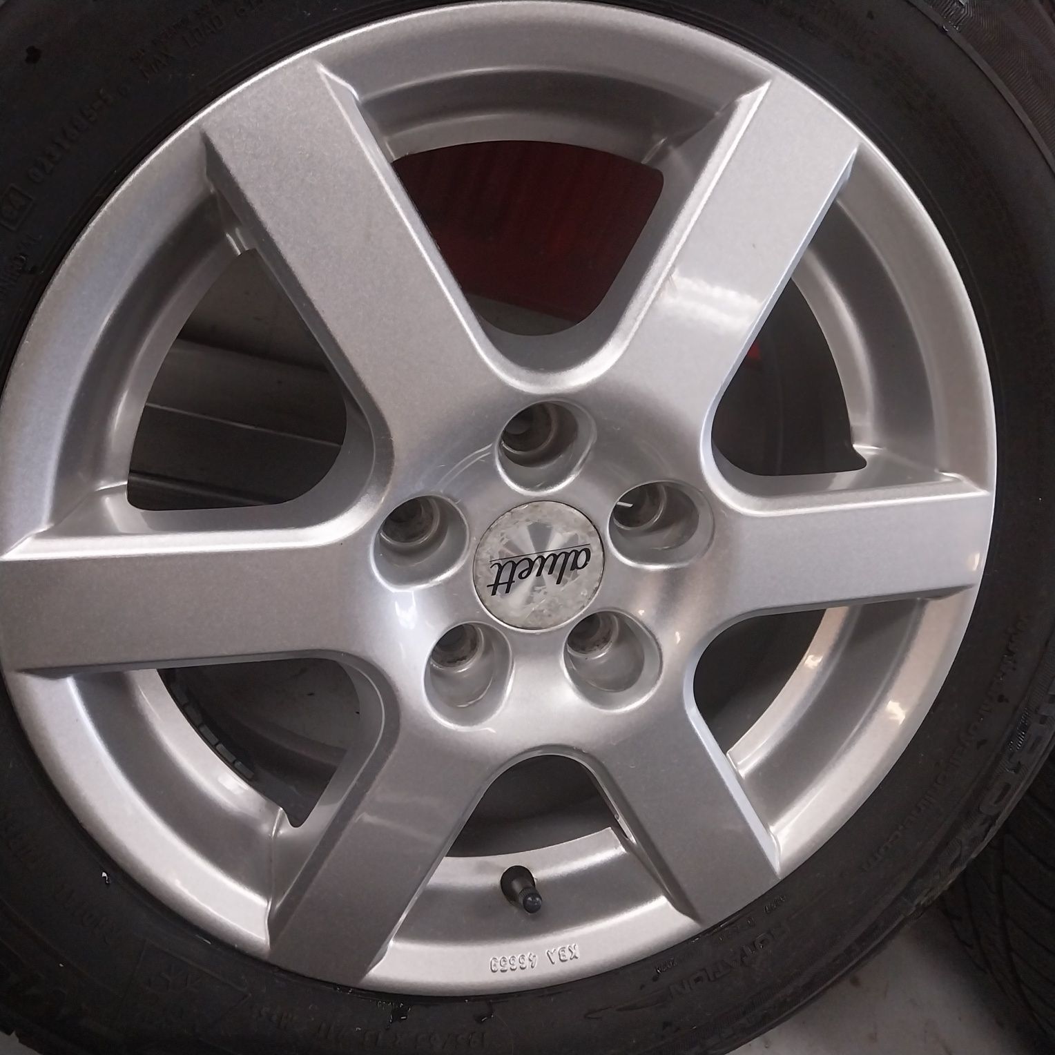 Felgi Aluminiowe ALUET 15 5x108 6.5J ET43 Super Stan !