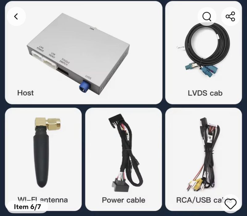 Montagem de modulos e radios android