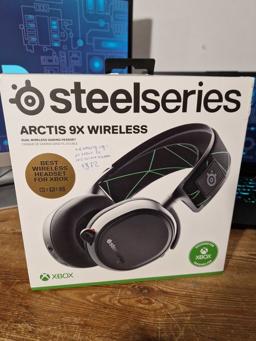 Słuchawki bezprzewodowe nauszne SteelSeries Arctis 9X (4372)