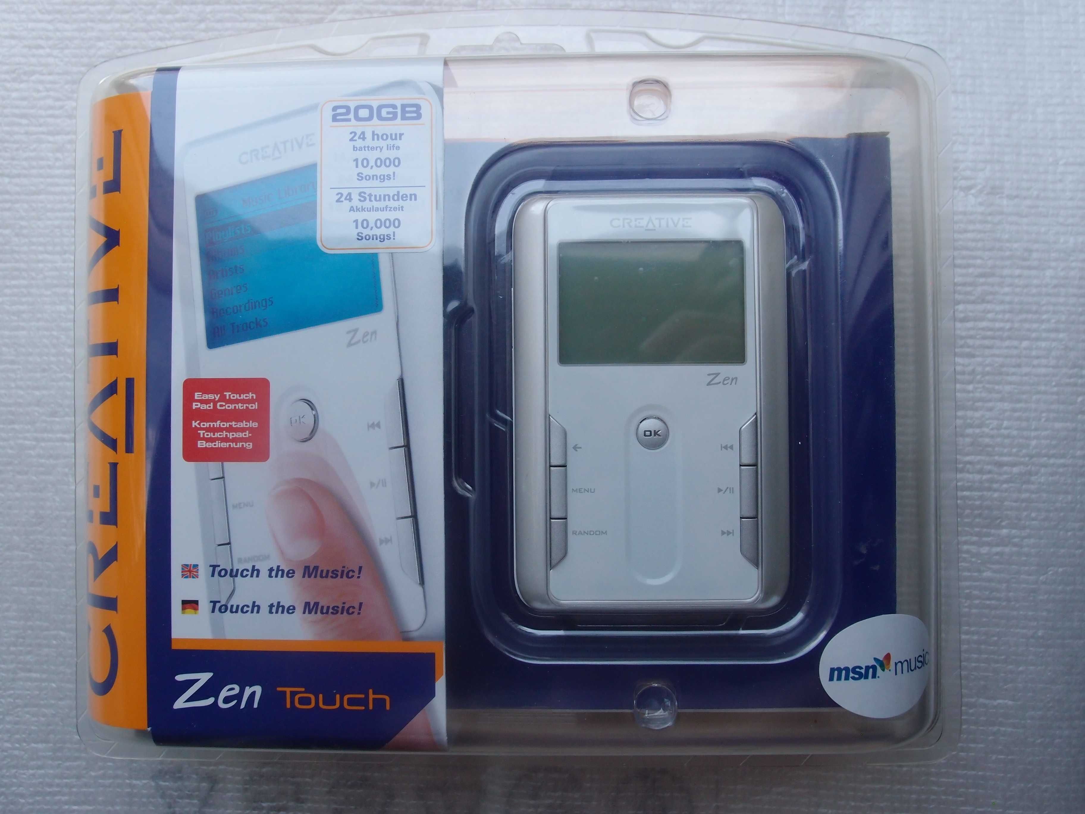 MP3/HDD/WMA-плеер Creative Zen Touch DAP 20GB