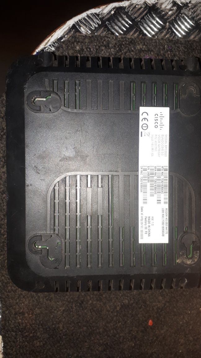 Router,Modem CISCO EPC3925