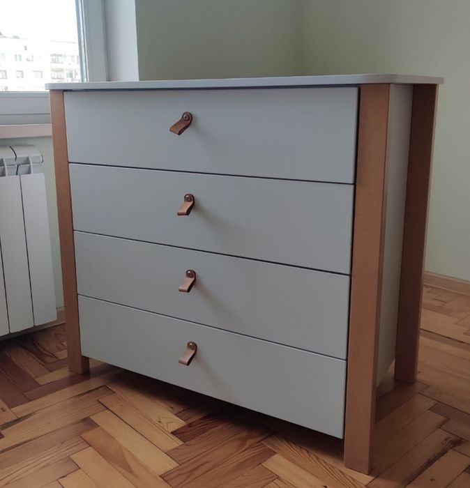 Кроватка и комод Верес Монако Дитяче ліжко і комод