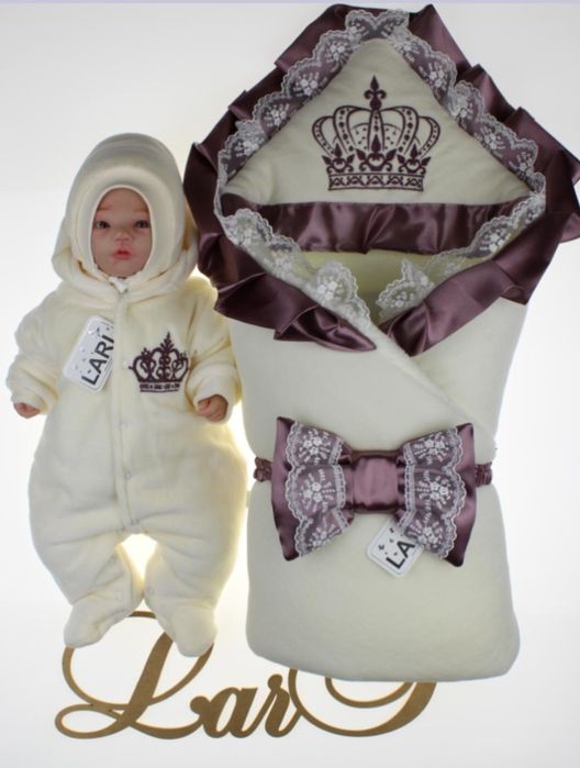 Конверт комплект на выписку комбинезон демисезон зима