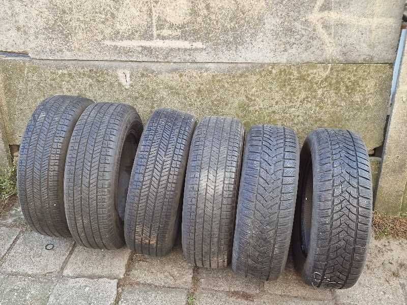 Opny 225/65/17 2x Dunlop Winter Sport 5 i 4x Yokohama wielosezonowe