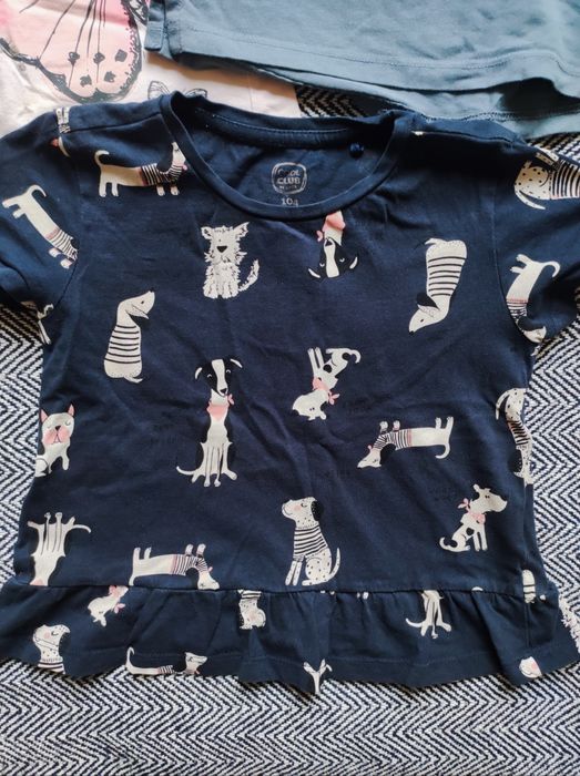 Koszulki t-shirty dziewczęce 104