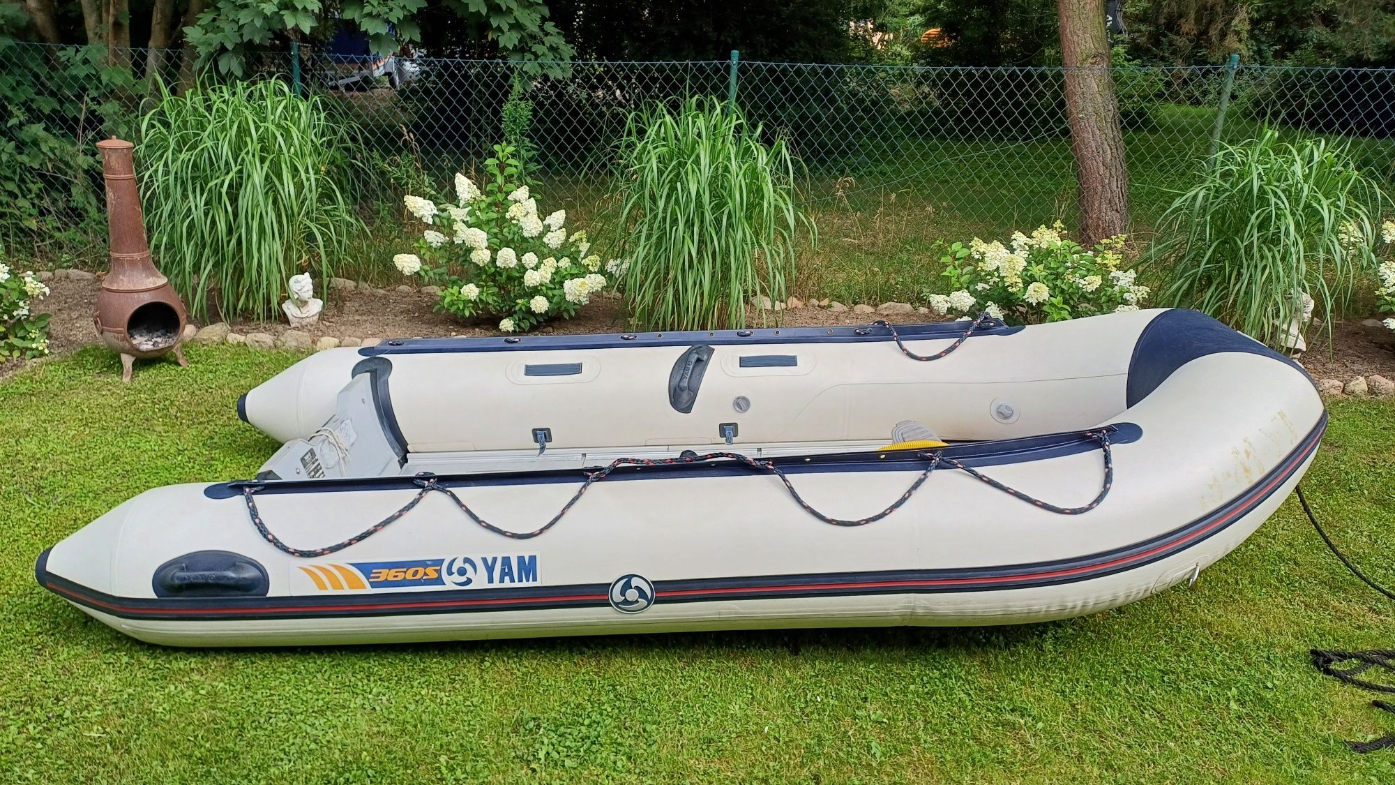 Ponton Yamaha 360 Alu Podłoga i KIL !!!
