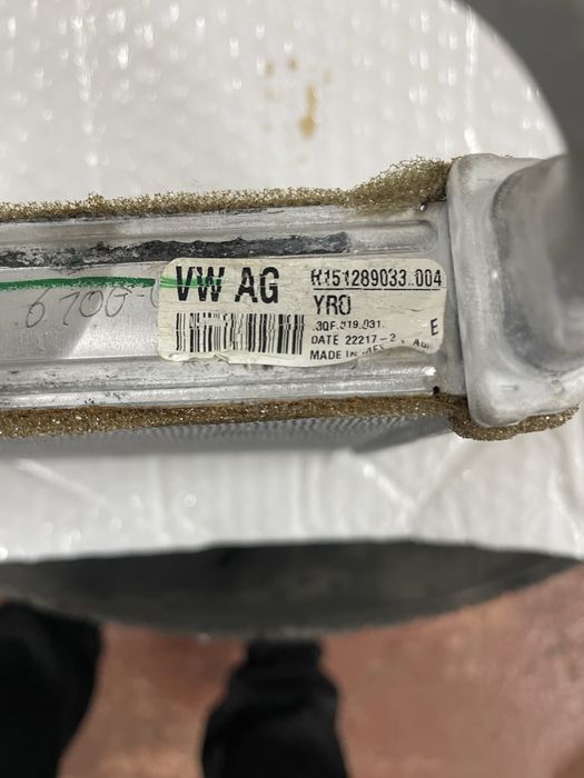 Радіатор пічки тігуан 2, tiguan 2