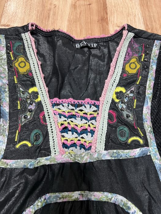 Okazja! Sukienka damska haftowana Halloween zdobiona rozmiar S/M