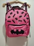 Plecak Batgirl Batman backpack różowy Sinsay
