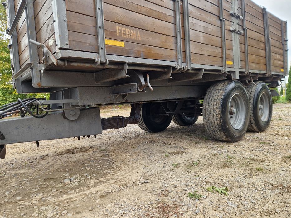 Tandem Scan TIP 3 stronny wywrot 10-14 ton Resor trzystronny kilka