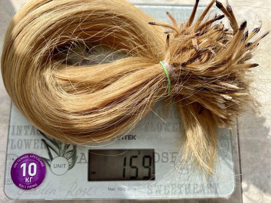 Натуральне волосся для нарощення або загущення