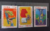 Zestaw znaczków Kuba - Kosmos- 1981 - czysty