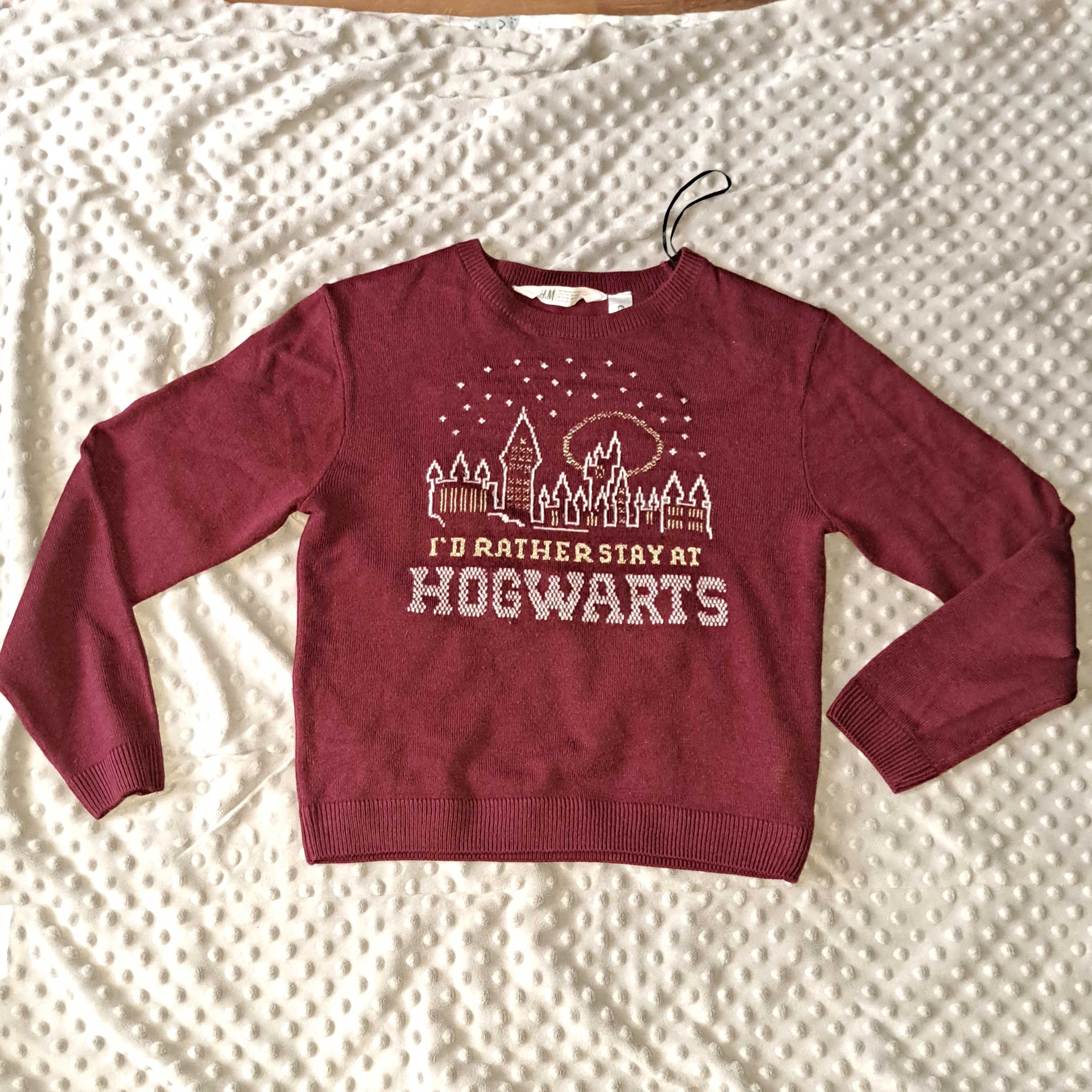 Śliczny sweterek dla dziewczynki 146-152cm Harry Potter H&M