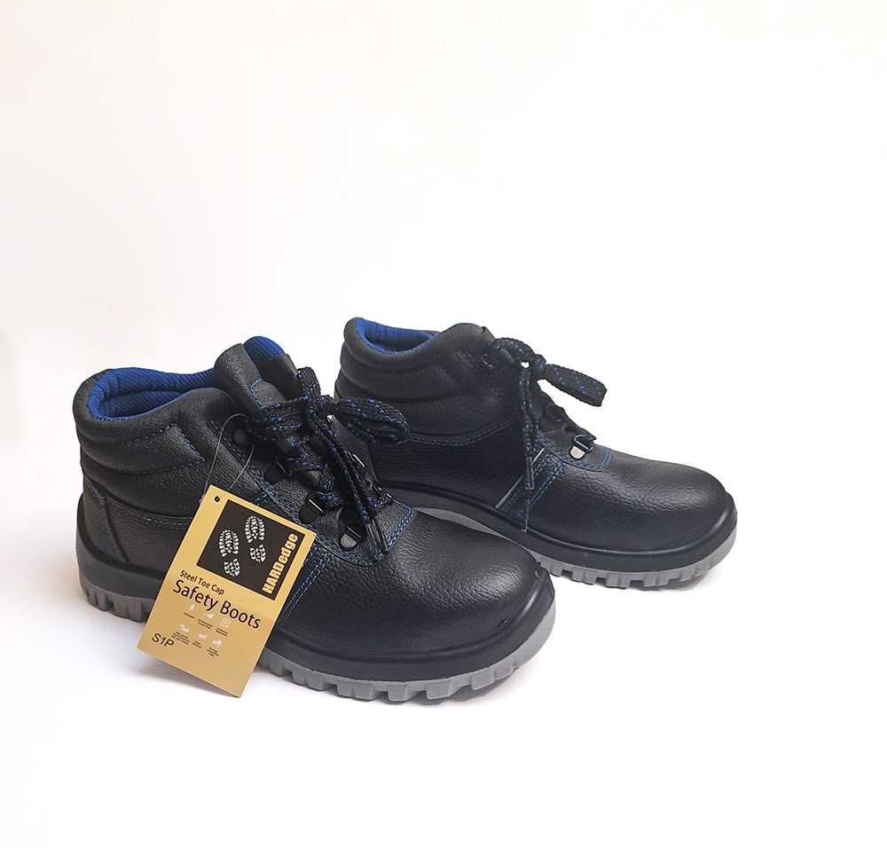 Botas Trabalho Segurança Impermeável Preto 41