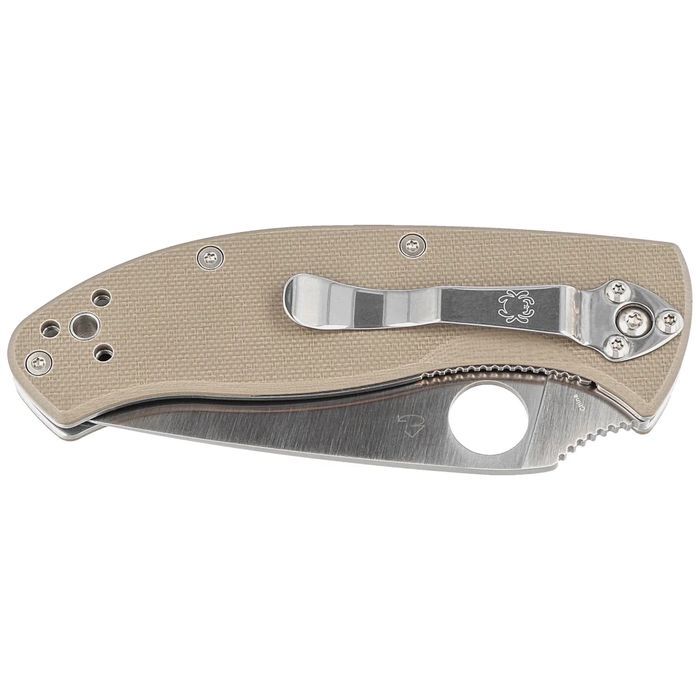 Nóż składany Spyderco Tenacious Brown G10,  (C122GBNM4PS)