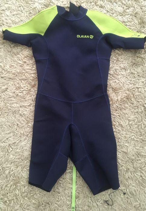 Crianca/Fato de surf shorty100 neoprene1,5mm