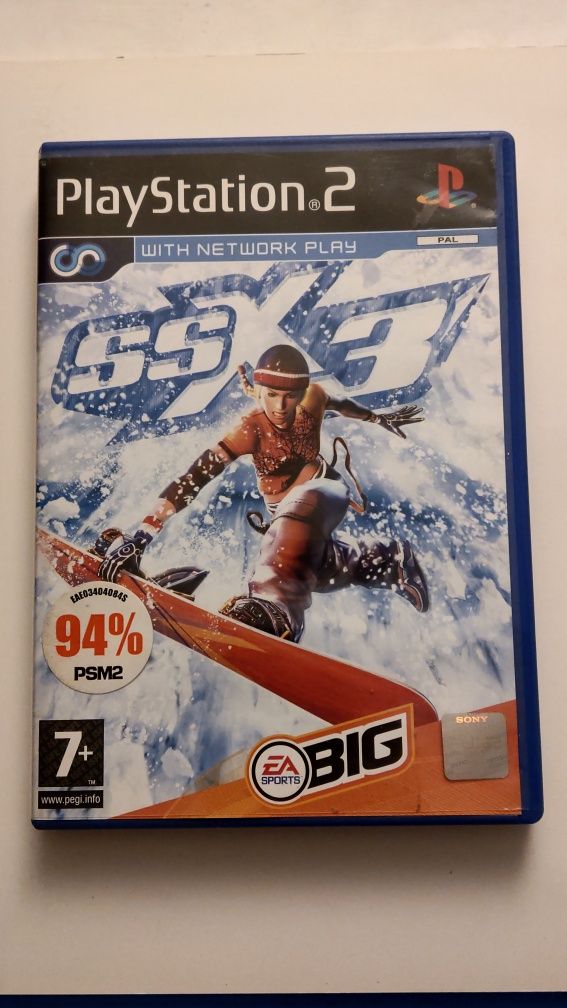 gra SSX 3 Tricky Playstation 2 PS2 Sony mega klasyk snowboard narty og