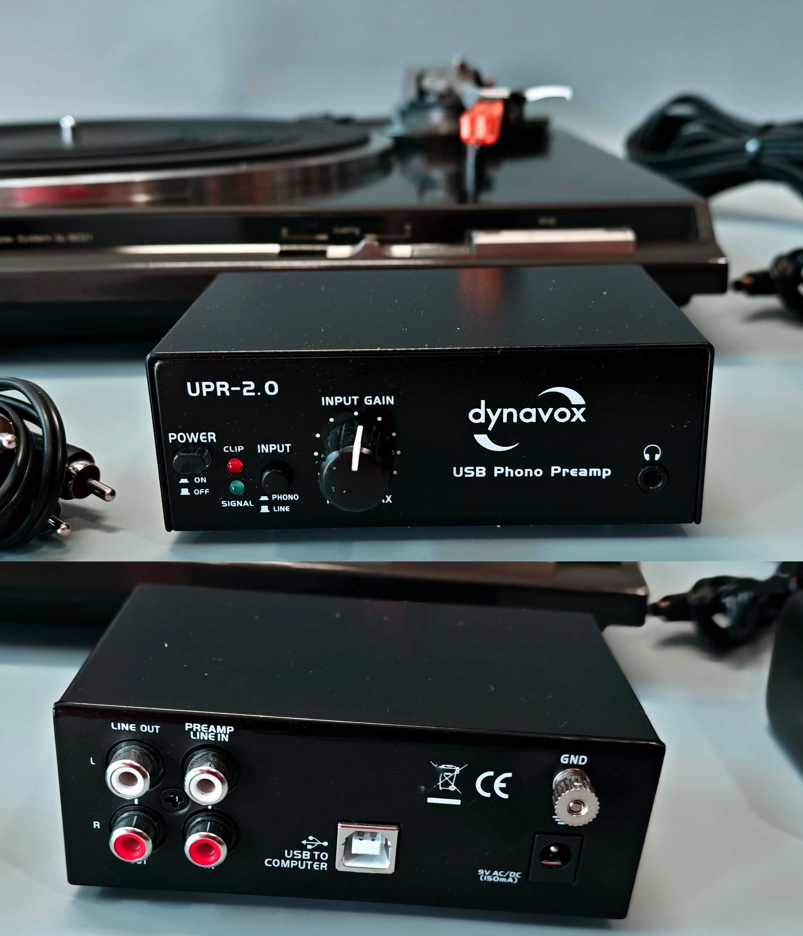 Gramofon TECHNICS SL-BD20 Adapter Servo Automatic P24 + Wzmacniacz !