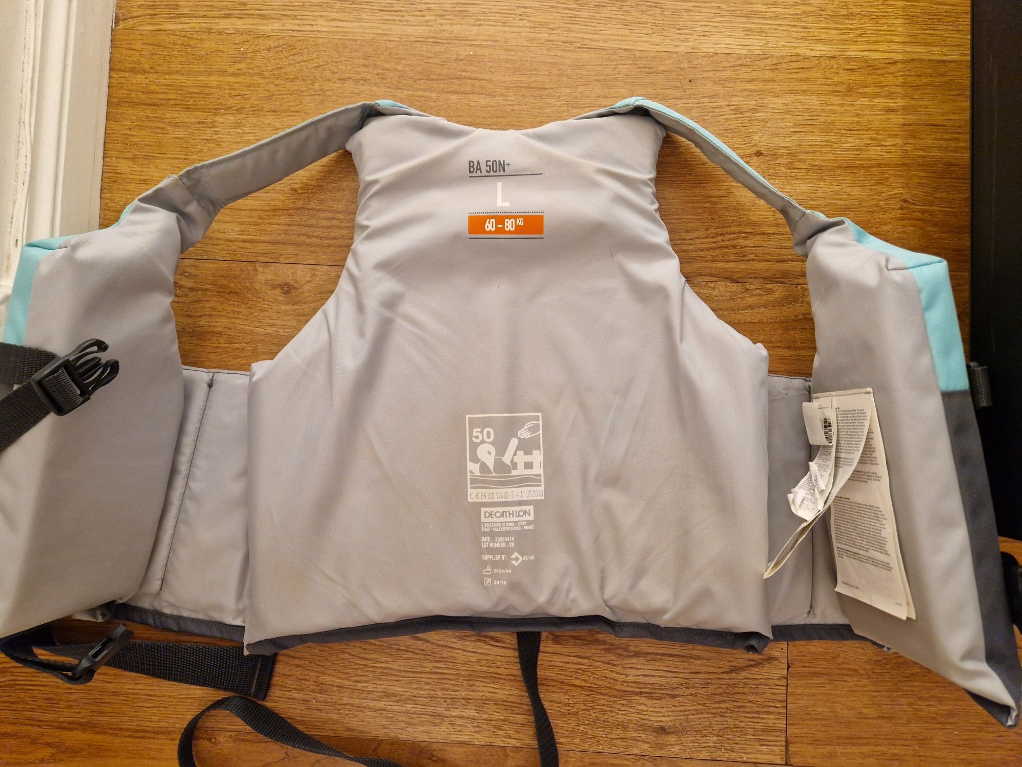 Colete salva vidas Decathlon - Tamanho L