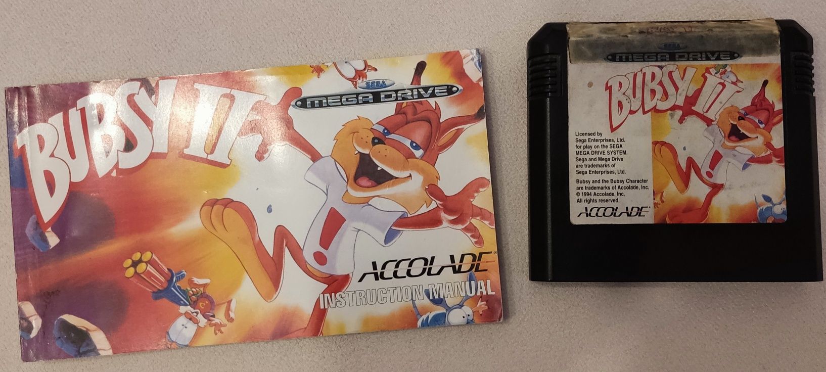 Bubsy II (PAL Sega Mega Drive)