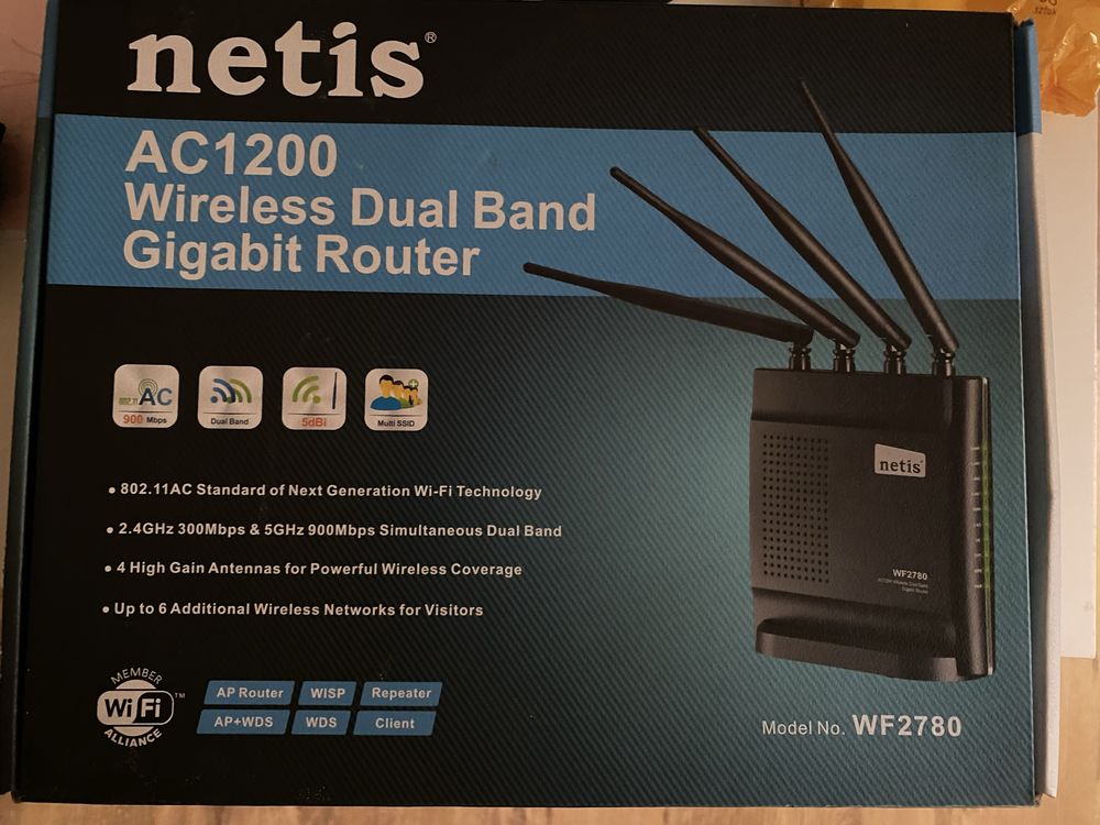 Router Netis AC1200 model: WF2780