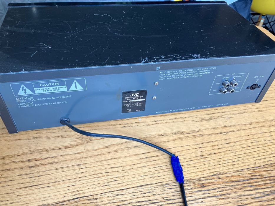 Odtwarzacz kaset JVC KD-XI stereo