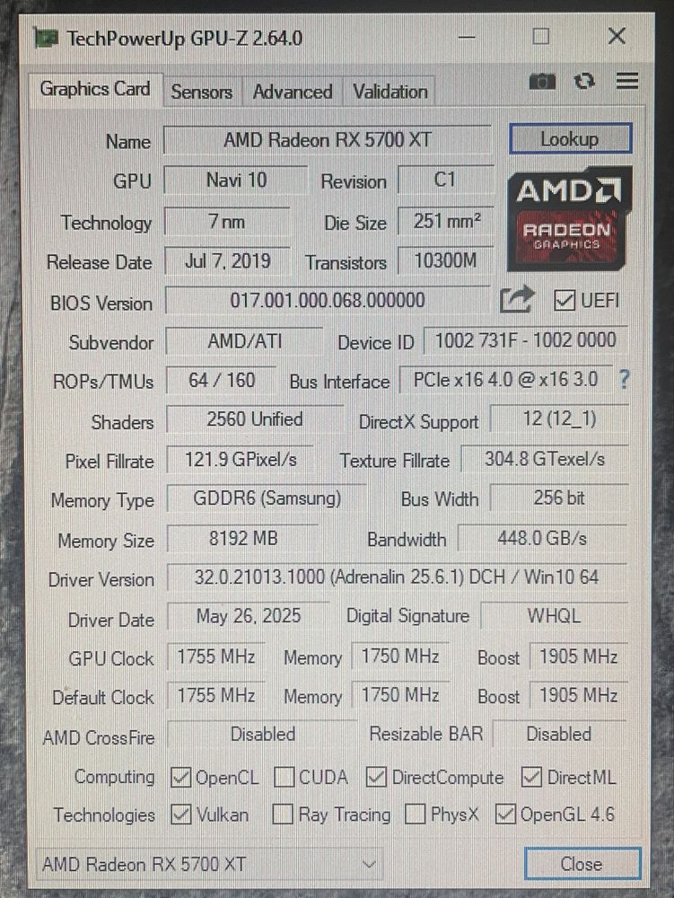 ПК Ryzen 5600 RX5700XT 32GB DDR4 B450m