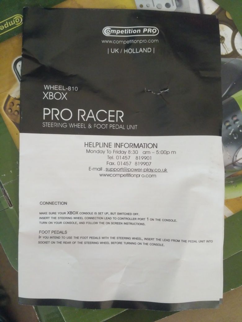 Руль iгровий XBOX