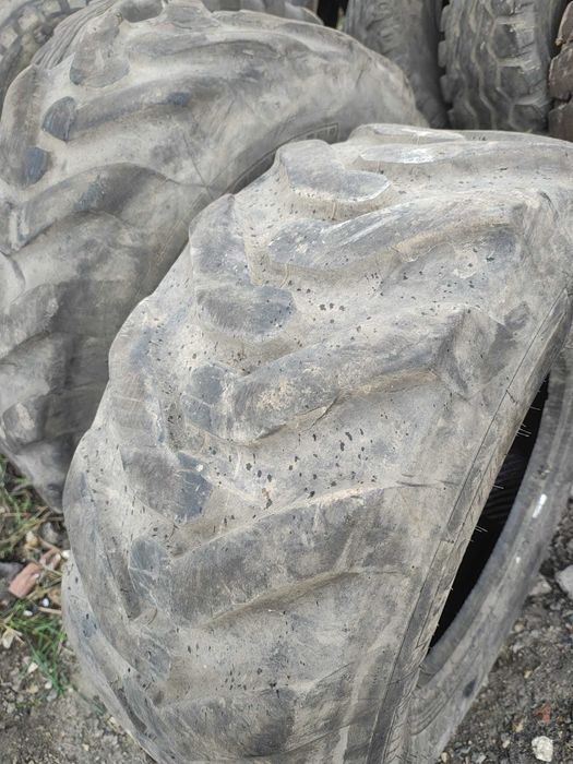 Opony przemysłowe 340/80-18 Michelin koparko ładowarka JCB Cat Case