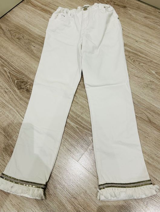 Spodnie jeansowe dziewczęce Massimo Dutti rozm 146-158