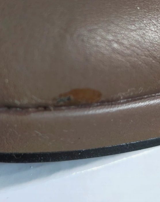 Brązowe szpilki na platformie